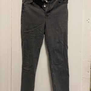 H&M Dark Gray Mom Jeans